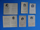 Lot 6  IMAGE IMAGES GENEALOGIE FAIRE PART AVIS DECES ANGES ANGELLI - Obituary Notices