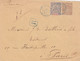 LETTRE. NOUVELLE CALEDONIE. N° 61 ET N° 94. 2 FEVR 1907. RECOMMANDE DE BOURAIL POUR PARISPAR NOUMEA - Brieven En Documenten