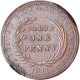 Monnaie, Grande-Bretagne, The House Of Industry, Penny Token, 1811, Worcester - Altri & Non Classificati