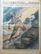 Illustrazione Del Popolo 27 Giugno 1943 WW2 Pallotta Novi Hägg Piazza Del Duomo - Guerra 1939-45