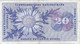 BILLETE DE SUIZA DE 20 FRANCS DEL AÑO 1972 (BANKNOTE) - Suisse