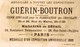 CHROMO CHOCOLAT GUERIN BOUTRON REBUS - Guerin Boutron