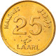 Monnaie, MALDIVE ISLANDS, 25 Laari, 1996, SUP, Nickel-brass, KM:71 - Maldivas