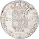 Monnaie, Pays-Bas, 50 Stuivers, 1808, Utrecht, Très Rare, SUP+, Argent, KM:28 - 1795-1814 : Napoleonic And French Protectorate/Domination