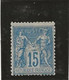 TYPE SAGE N° 90 NEUF PETITE CHARNIERE -ANNEE 1878 - COTE : 60 € - 1876-1878 Sage (Typ I)