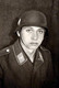 Photo Originale Guerre 1939/45 Portrait D'un Jeune Soldat Casqué De Le Wehrmacht Vers 1930/40 - Guerre, Militaire