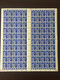 R - Erreur 1936 - Feuille Franchise FM YV 8 N** (3 Charnieres En Marge) Coin Daté Du 12.7.36 , Fraicheur Exceptionnelle - Full Sheets