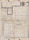 DDZ 289 --  Document De Transport Luxembourg - Cachets DOUANE ATHUS S/Timbres Fiscaux , Gare Dito 1953 - Documenten