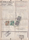 DDZ 289 --  Document De Transport Luxembourg - Cachets DOUANE ATHUS S/Timbres Fiscaux , Gare Dito 1953 - Documentos