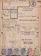 DDZ 297 - Document De Transport Luxembourg - Cachets DOUANE STOCKEM HEINSCH 1949 S/Timbres Fiscaux + Gare Dito - Documenti