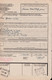 DDZ 299 - Déclaration En Douane - Cachets DOUANE VISE 1953 S/ Timbres Fiscaux Via HERBESTHAL Et MONTZEN Factage - Documents
