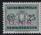 Italy - 1944 R.S.I. - Tax N.50 (Verona) - Cat. 125 Euro - Gomma Integra - MNH** - Postage Due