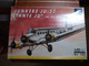 Maquette Plastique - Avion Junkers JU-52 "Tante Ju" 3M (G5-G9) Au 1/72 - Italeri N°102 - Airplanes