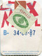 Baggage Strap Tag - Gepäckanhänger PAN AM - PAA Pan American World Airways - Baggage Labels & Tags