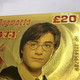 Delcampe - 1 Billet Plaqué OR ( GOLD Plated Banknote ) - Harry Potter Bank Of Hogwarts - Specimen