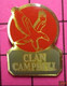 SP09 Pin's Pins / Beau Et Rare / THEME : BOISSONS / CLAN CAMPBELL OISEAU AIGLE - Boissons