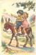 ¤¤   -   ILLUSTRATEUR   " Germaine BOURET "  -  Enfants Sur Un Ane        -  ¤¤ - Bouret, Germaine