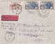 FRANCE TIMBRES RARE Sur LETTRE - SAIGON RAID INTERROMPU PAR ACCIDENT RETOUR A L'ENVOYEUR N° 230 Et 2 X N° 232 Orphelins - Lettres Accidentées