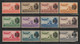 Egypt - 1953 - Rare - ( King Farouk - Air Mail - Overprinted 6 Bars ) - MNH** - NP Catalogue ( A54,55,56,60,61,62 & 63 ) - Ongebruikt