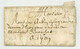 Paris 1694 Pour Lyon Taxe 5 Sols - ....-1700: Precursors