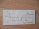 Lettre 1852 Boite Rurale  G Bezou  Cachet Type 15 - 1849-1876: Classic Period