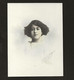 Fotografia Antiga De Jovem Senhora, Assinada Pelo Fotografo CARLOS VASQUES / Chiado / Lisboa / PORTUGAL 1918 - Anciennes (Av. 1900)