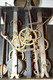 Delcampe - MOUVEMENT PENDULE COMTOISE 1 MOIS XVIIIe Cadran Fleuri Fonction Réveil Balancier Collection HORLOGE MOUVEMENT COMTOIS - Horloges