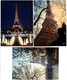 PARIS - LA TOUR EIFFEL (LOT DE 3 CARTES) - Eiffeltoren