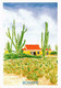 CPM AK Watercolour Of Rooi Lamoenchi BONAIRE (750220) - Bonaire