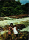 CPM AK View Of Waterfall In Suriname River SURINAME (750412) - Surinam