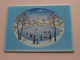 VilboCard " A49 " Design Wilma Langhammer WINTER / HIVER ( VILLEROY & BOCH > See / Voir Photo ) With BOX / BOITE > Qui ! - Porzellan