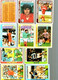 Lot 31 Vignettes Images Joueurs De Foot Football TOPPS CHEWING GUM INC 1979 Rare Ancienne Collection Album - Werbung