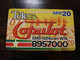 SURINAME $20  UNIT GSM  PREPAID   TELEG      MOBILE CARD           **5720 ** - Suriname