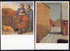 DDR 1987 MiNr. --  Gestempelt /o  16 Bildpostkarten X. Kunstausstellung Der DDR, Dresden - Privé Postkaarten - Gebruikt