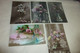 LOT DE 5 CARTES FANTAISIE  "BELLES FLEURS" - 5 - 99 Cartes