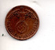 Ref M1 ; Monnaie Coin Allemagne 2 Reich Pfennig 1938 - 2 Reichspfennig