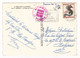 Carte Postale Monaco Le Palais Du Prince Hippocampe 1961 Flamme Théâtre Amateur - Covers & Documents