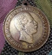 Rare Medal Of PEACE TRAVEL S: M: EMPEROR WILHELM II IN THE YEAR 1888 ..28 Gram , Bronze. - Royaux/De Noblesse