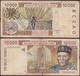 BURKINA FASSO - 10000 Francs 1995 P# 314Cc West African States - Edelweiss Coins - Burkina Faso