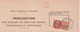 1958 - TIMBRE FISCAL Sur PROCURATION COMPLETE ! OPERATIONS POSTALES / TELEGRAPHE Et TELEPHONE ! De CESSON SEINE ET MARNE - Lettres & Documents