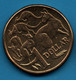 AUSTRALIA 1 DOLLAR 2010 KM# 489  ELIZABETH II  Kangourous - Dollar