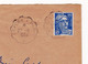 Lettre 1954 Cachet Ambulant Convoyeur De Ligne Nevers à Paris Marianne De Gandon 15F - 1945-54 Marianna Di Gandon