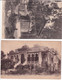 ALGERIE - 1925 - SEMEUSE SURCHARGEE Sur 2 CARTES POSTALES De BLIDA ! => TAIN Et MARSEILLE - Storia Postale