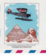 Suisse Zurich Caire Kairo Egypte Avion Aviation Walter Mittelholzer Afrikaflug Zürich Kairo 1977 - Used Stamps