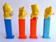 4 FIGURINES PEZ SIMPSON 2000 4.966.305 HOMER BART LISA MAGGIE - Pez