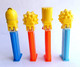 4 FIGURINES PEZ SIMPSON 2000 4.966.305 HOMER BART LISA MAGGIE - Pez