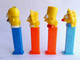 4 FIGURINES PEZ SIMPSON 2000 4.966.305 HOMER BART LISA MAGGIE - Pez