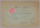 LUXEMBOURG - BETTBORN T32 Dbl Circle - Adolphe 10c Sole Use To Brussels, Belgium - 1895 Adolphe Right-hand Side