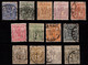 LUXEMBOURG - N°  47/58 (*) - Série Allégories De 1882. (le 50c*/1F* Papier Collé) - 1882 Allégorie