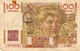 France - 100 Francs - Jeune Paysan - 2.11.1951 -  2 Scans - - 100 F 1945-1954 ''Jeune Paysan''